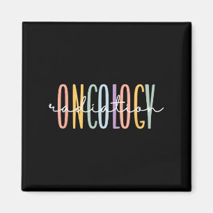 Imán Enfermera de oncología de radiación de arcoiris