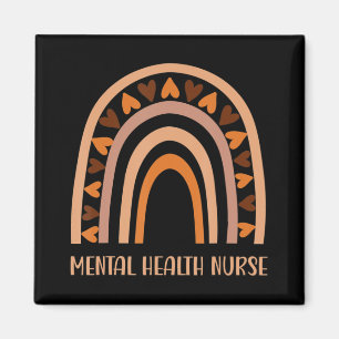 Imán Enfermera de salud mental El arcoiris propaga la s