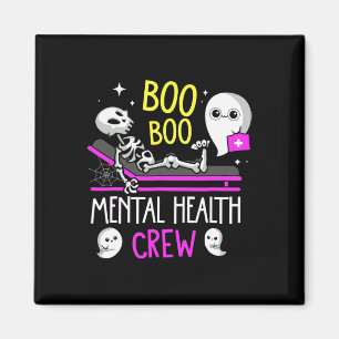 Imán Enfermera de salud Psych Boo Boo Crew Enfermería H