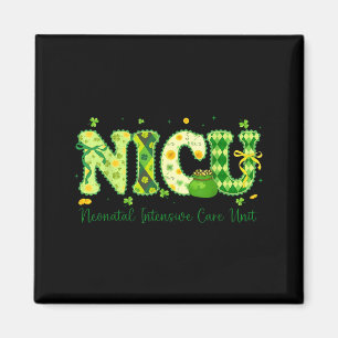 Imán Enfermera de UCI Neonatal Día de San Patricio Cuid