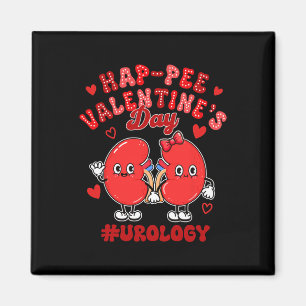 Imán Enfermera de Urología de San Valentín Feliz día de