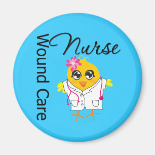 Imán Enfermera del cuidado de la herida del polluelo v2