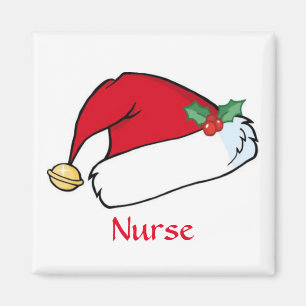 Imán Enfermera del navidad