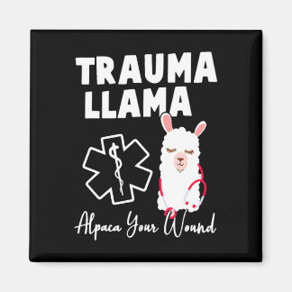 Imán Enfermera divertida