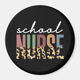 Imán Enfermera escolar cheetah Enfermería aprecia los r