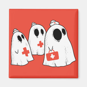 Imán Enfermera fantasma