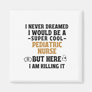 IMÁN ENFERMERA PEDIÁTRICA