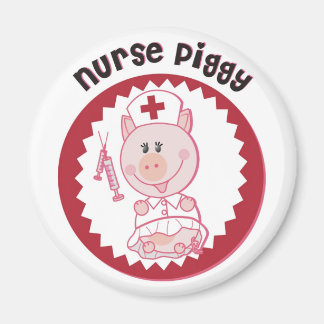 Imán Enfermera_Piggy