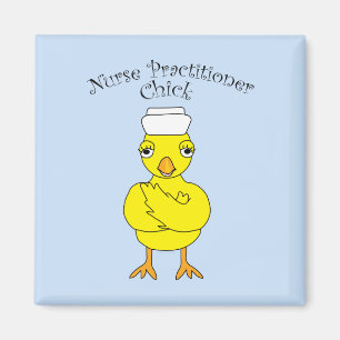 Imán Enfermera practicante Chick