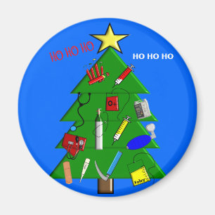 Imán Enfermera/tarjetas de Navidad y regalos médicos
