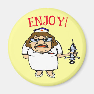 Imán Enfermera vieja