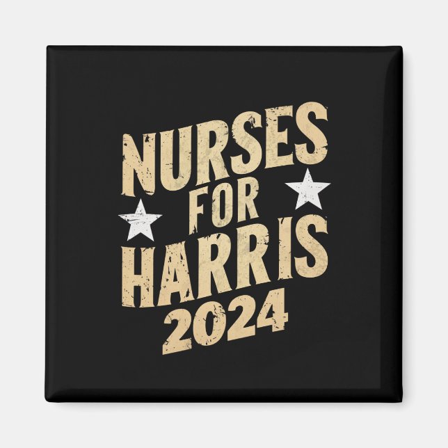 Imán Enfermeras Para Harris 2024 EE. UU. (Frente)