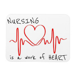 Imán Enfermería es un trabajo de corazón Gracias