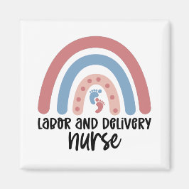 Imán Enfermero de parto y parto Regalos de enfermería A