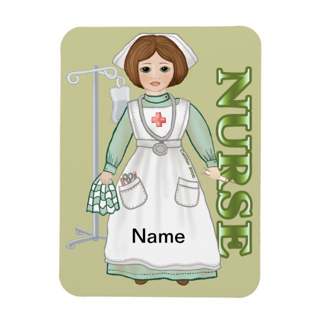 Imán Enfermero de sanación (Vertical)