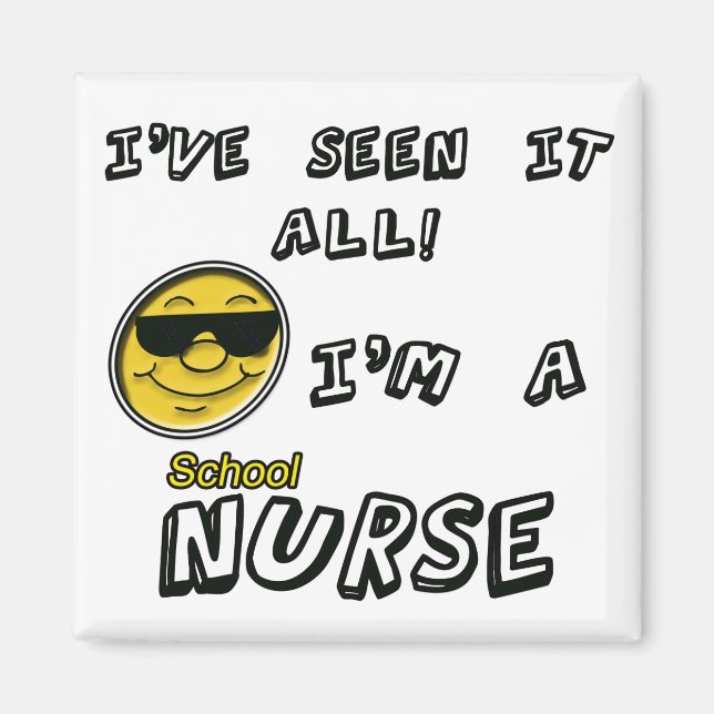 Imán Enfermero escolar (Frente)