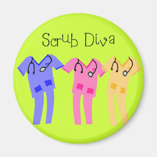 Imán Enfermero o Scub Médico Trae regalos