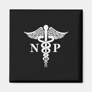 Imán Enfermero Profesional Caduceus Símbolo Médico Bols
