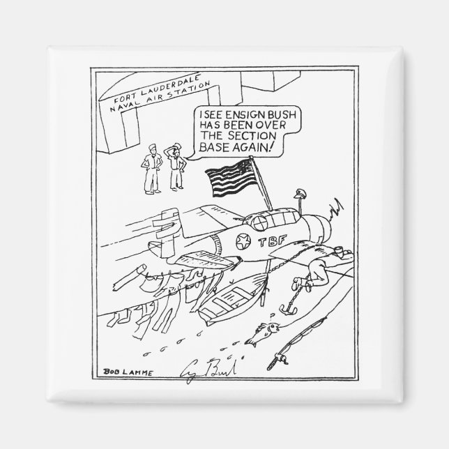 Imán Enfirmar Bush (Frente)