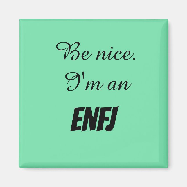 Imán ENFJ Magnet (Frente)
