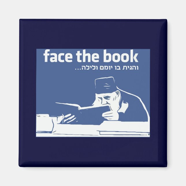 Imán Enfrentar el libro (Frente)