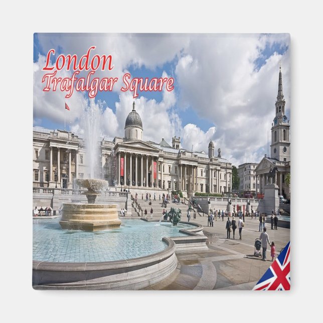 Imán ENG087 LONDRES LA ROYAL ALBERT HALL, Fridge (Frente)