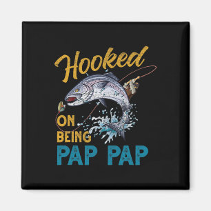 Imán Enganchado a ser Pap Pap Divertido Pesca Día del P