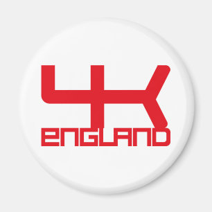 IMÁN ENGLAND VER UK FLAG TEXT BY MASANSER PIXELAT