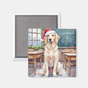 Imán English Setter Acogedor Aula Profesor Santa