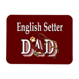 Imán English Setter Dad