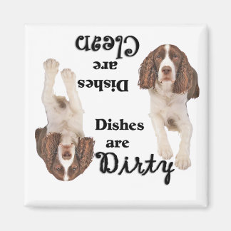 Imán English Springer Spaniel Amantes del lavavajillas 
