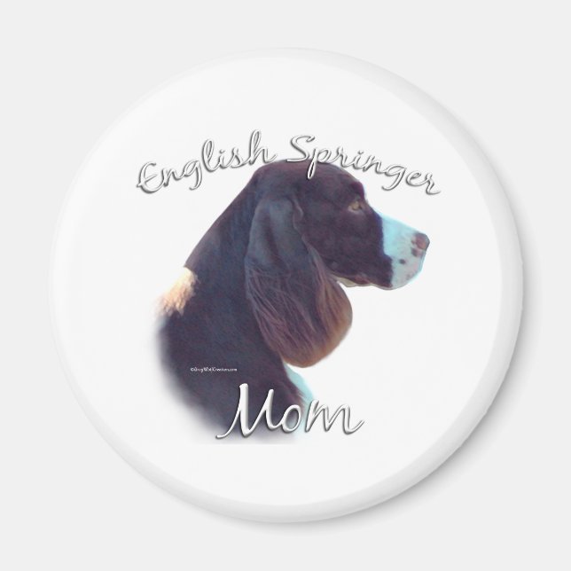 Imán English Springer Spaniel Mom 2 (Frente)