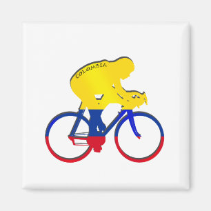 Imán Engranaje colombiano de la bicicleta de la bandera