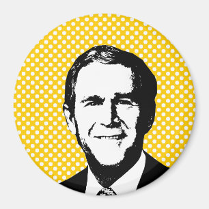 Imán Engranaje de George W Bush