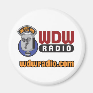 Imán Engranaje del logotipo de la radio WDW