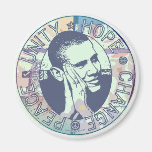 Imán Engranaje maravilloso de Obama 2008