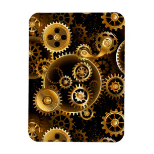 Imán Engranajes de latón Steampunk perfectos