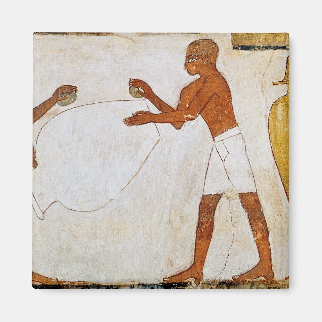 Imán Engrase y pulir jarrones en oro y (Frente)