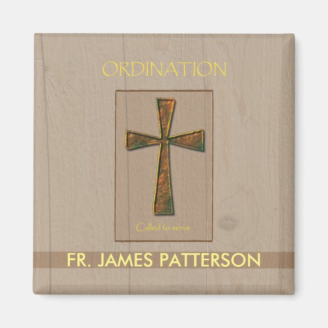 Imán Enhorabuena general por orden, diseño Metalizado C (Frente)