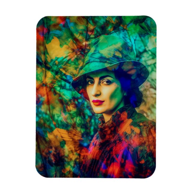 Imán Enigma en otoño (Vertical)