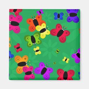 Imán Enjambre de mariposa