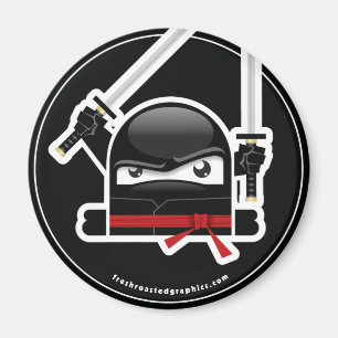 imán enojado de las habilidades del ninja