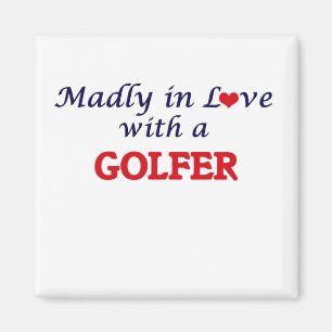 Imán Enojado en amor con un golfista