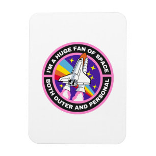Imán enorme fanático del espacio