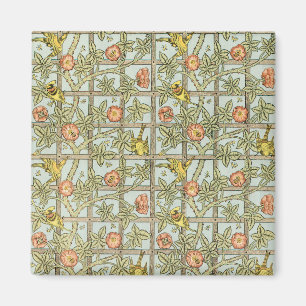 Imán Enrejado de William Morris, Textil de Jardín Vinta