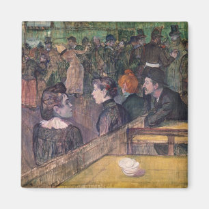 Imán Enrique de Toulouse-Lautrec el   en el Moulin de