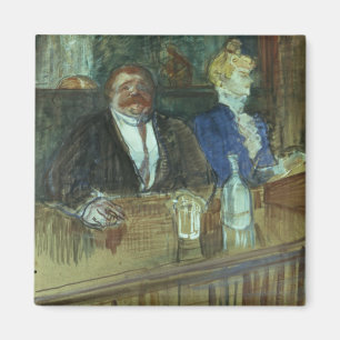 Imán Enrique de Toulouse-Lautrec el   en la barra: La
