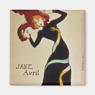Imán Enrique de Toulouse-Lautrec el Jane Avril 1899