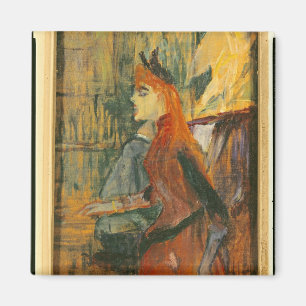 Imán Enrique de Toulouse-Lautrec el   la lección del