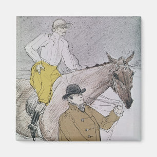 Imán Enrique de Toulouse-Lautrec el que el jinete